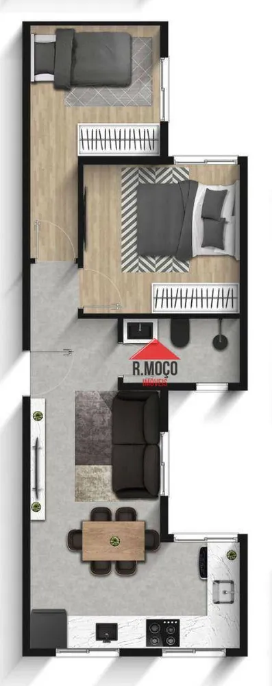 Apartamento, 2 quartos, 41 m² - Foto 11