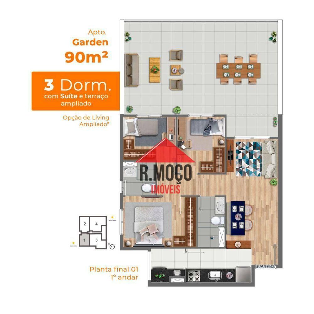 Apartamento, 1 quarto, 31 m² - Foto 18