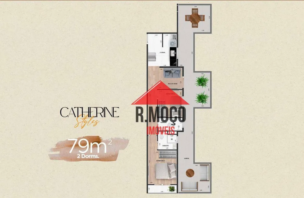 Apartamento, 2 quartos, 41 m² - Foto 8