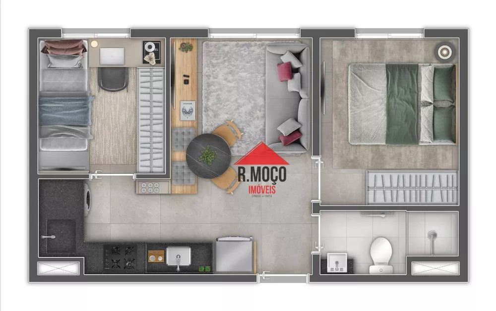 Apartamento, 1 quarto, 29 m² - Foto 8