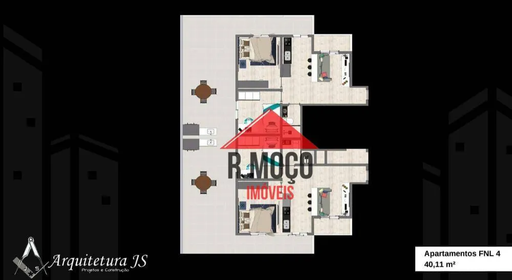 Apartamento, 2 quartos, 40 m² - Foto 16