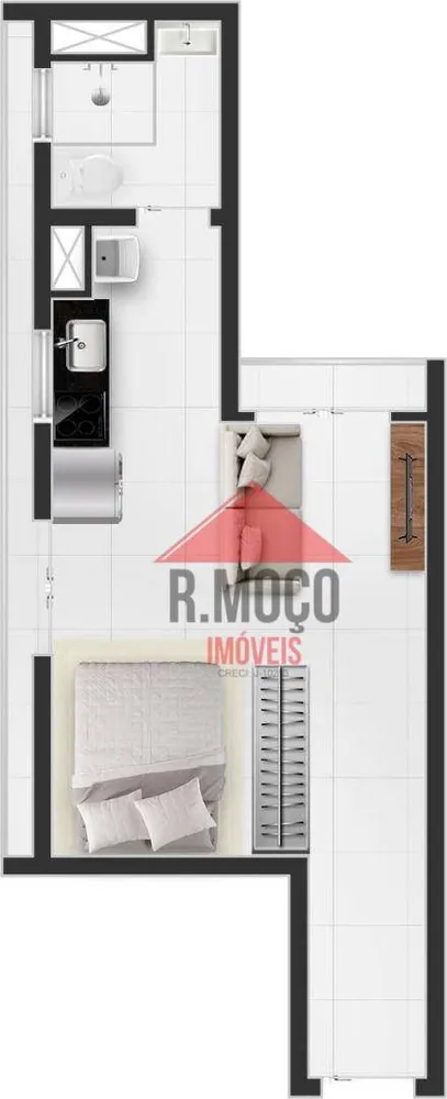 Apartamento, 2 quartos, 32 m² - Foto 10