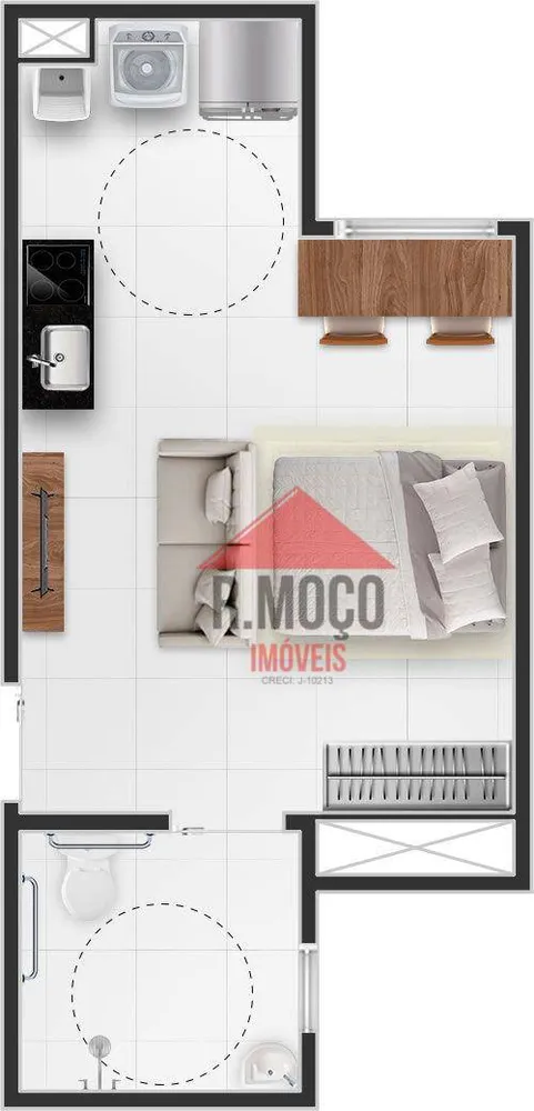 Apartamento, 2 quartos, 32 m² - Foto 16