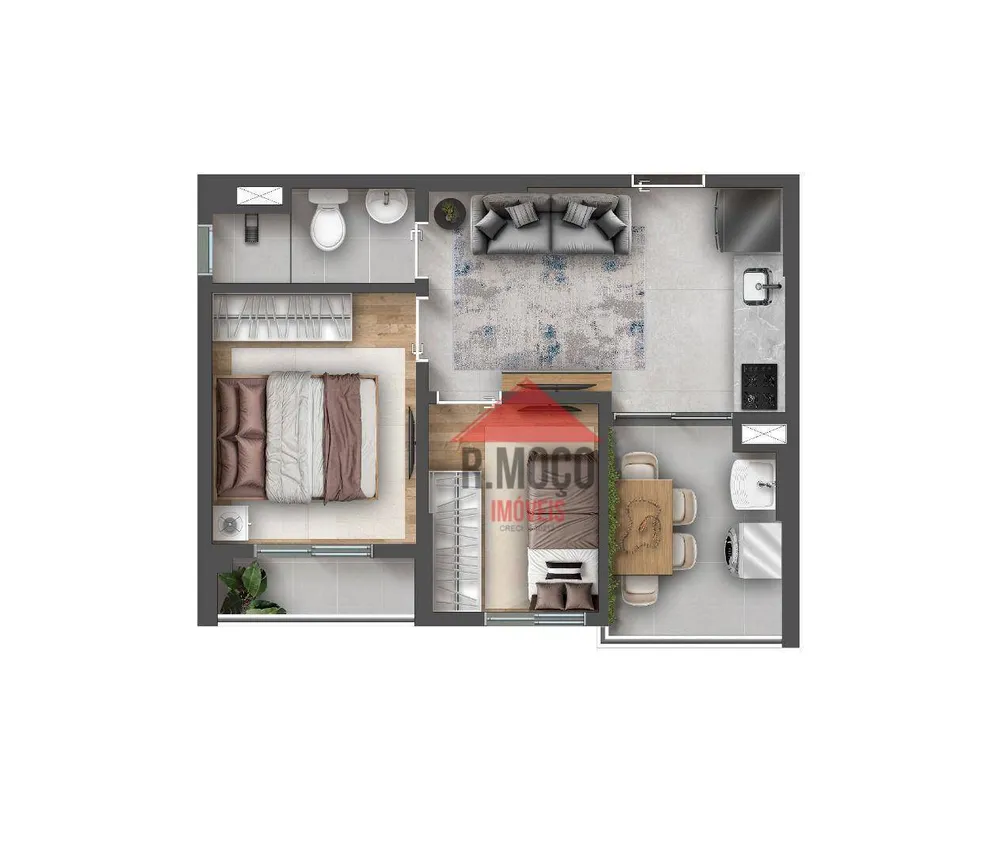 Apartamento, 1 quarto, 29 m² - Foto 16
