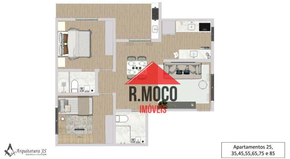 Apartamento, 2 quartos, 36 m² - Foto 13