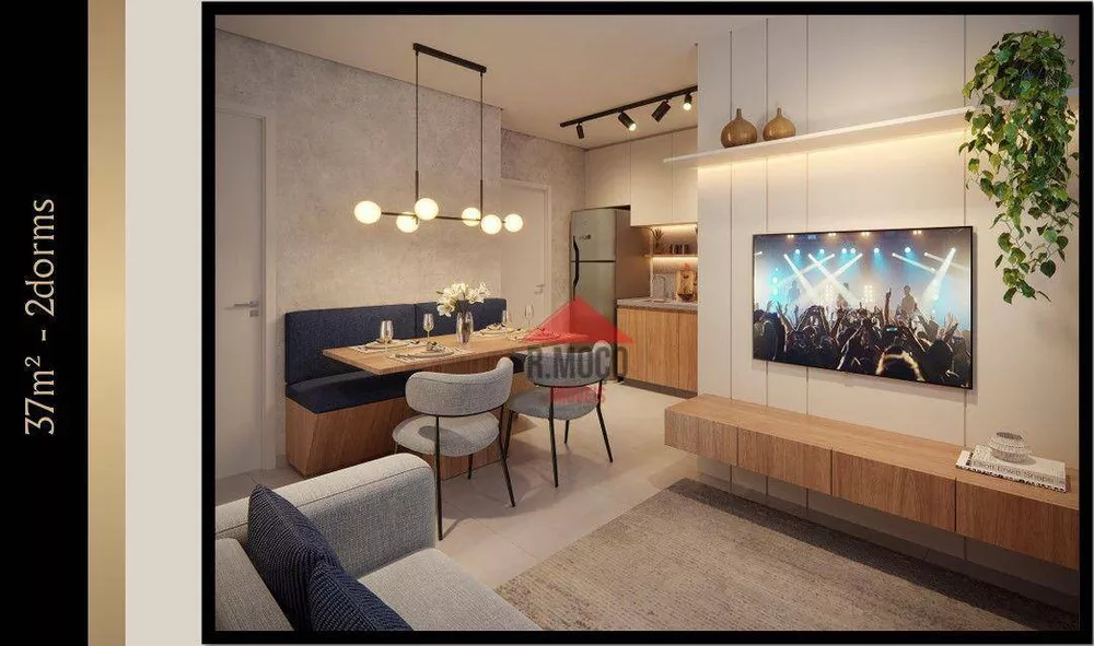 Apartamento, 2 quartos, 37 m² - Foto 8