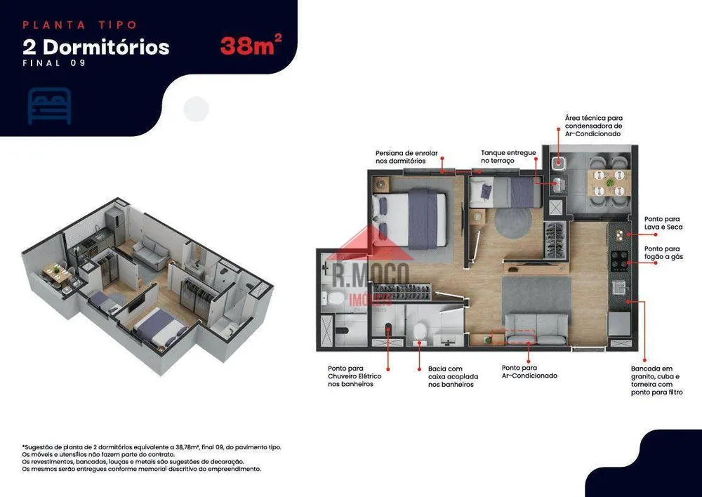 Apartamento, 1 quarto, 29 m² - Foto 4