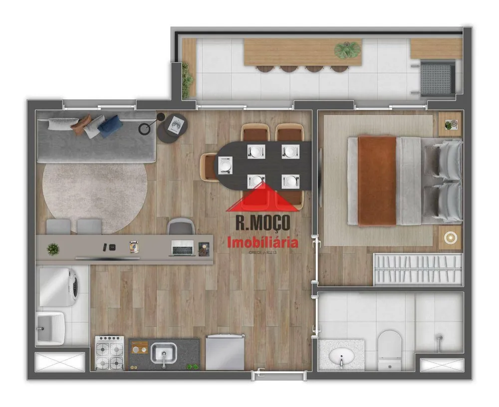 Apartamento, 2 quartos, 39 m² - Foto 18