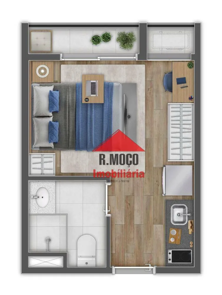 Apartamento, 2 quartos, 39 m² - Foto 17