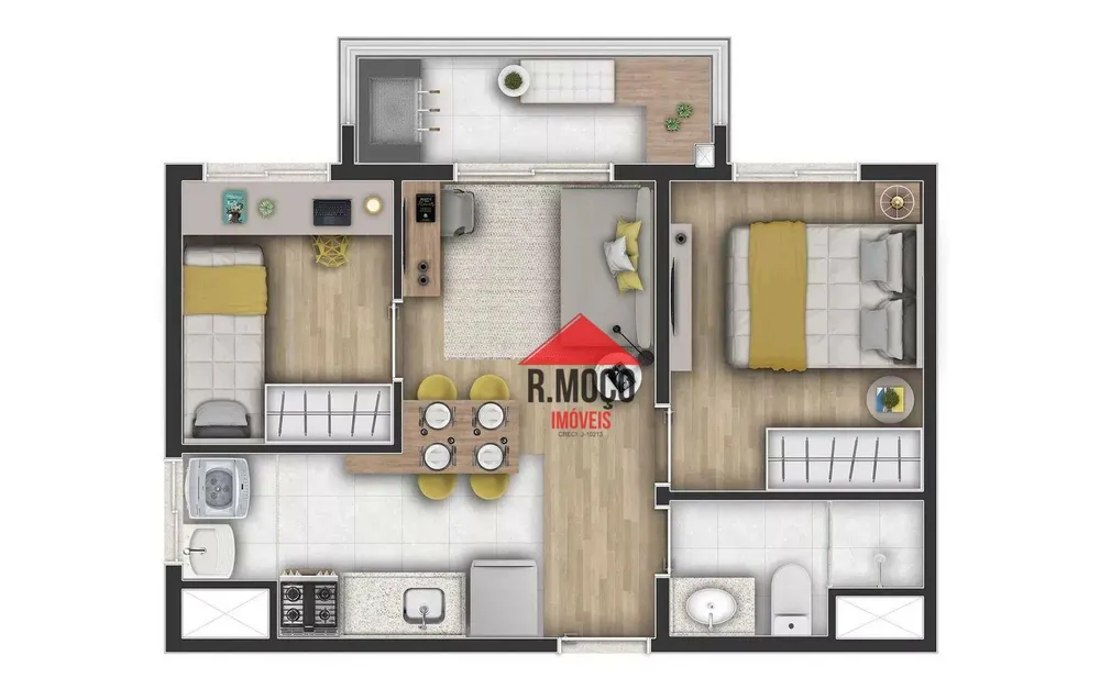 Apartamento, 2 quartos, 38 m² - Foto 11