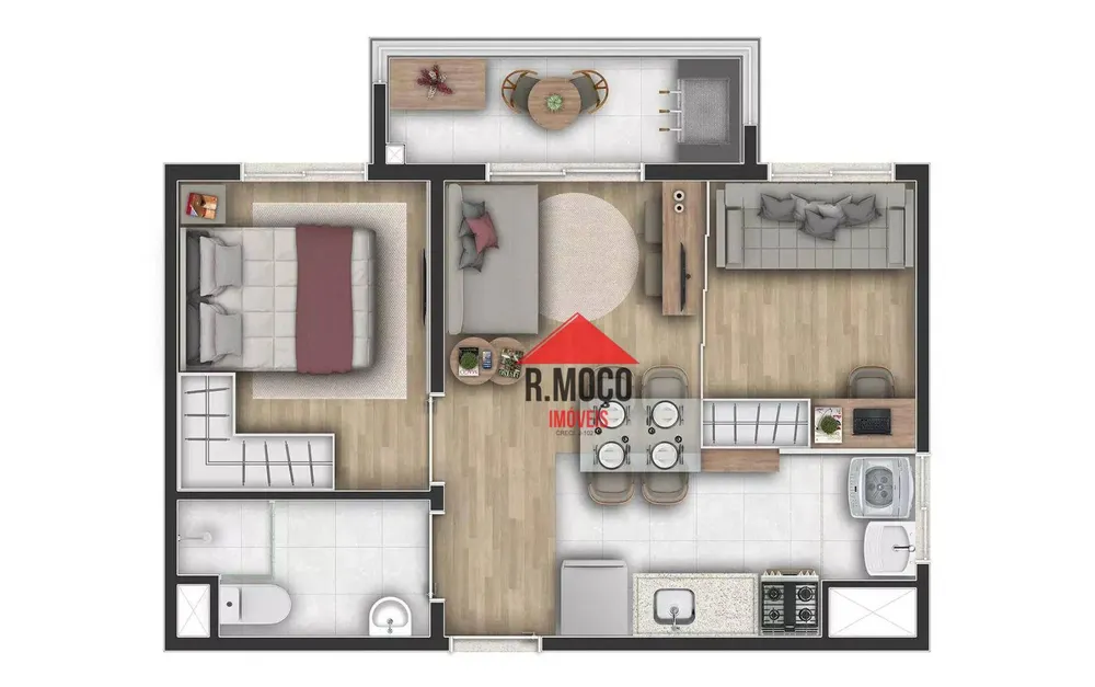 Apartamento, 2 quartos, 38 m² - Foto 14