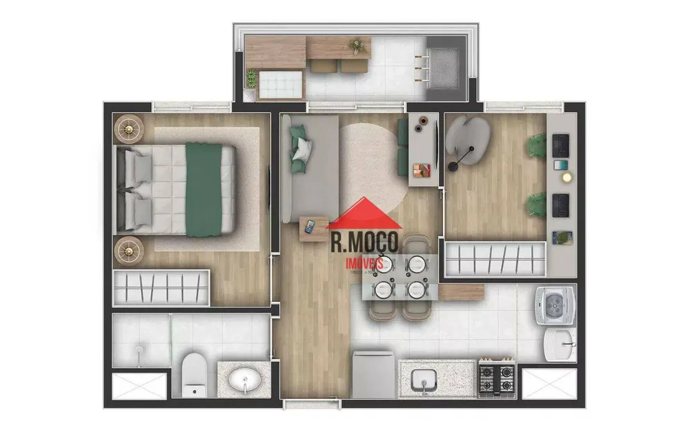 Apartamento, 2 quartos, 38 m² - Foto 12