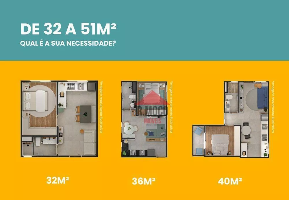 Apartamento, 1 quarto, 35 m² - Foto 3