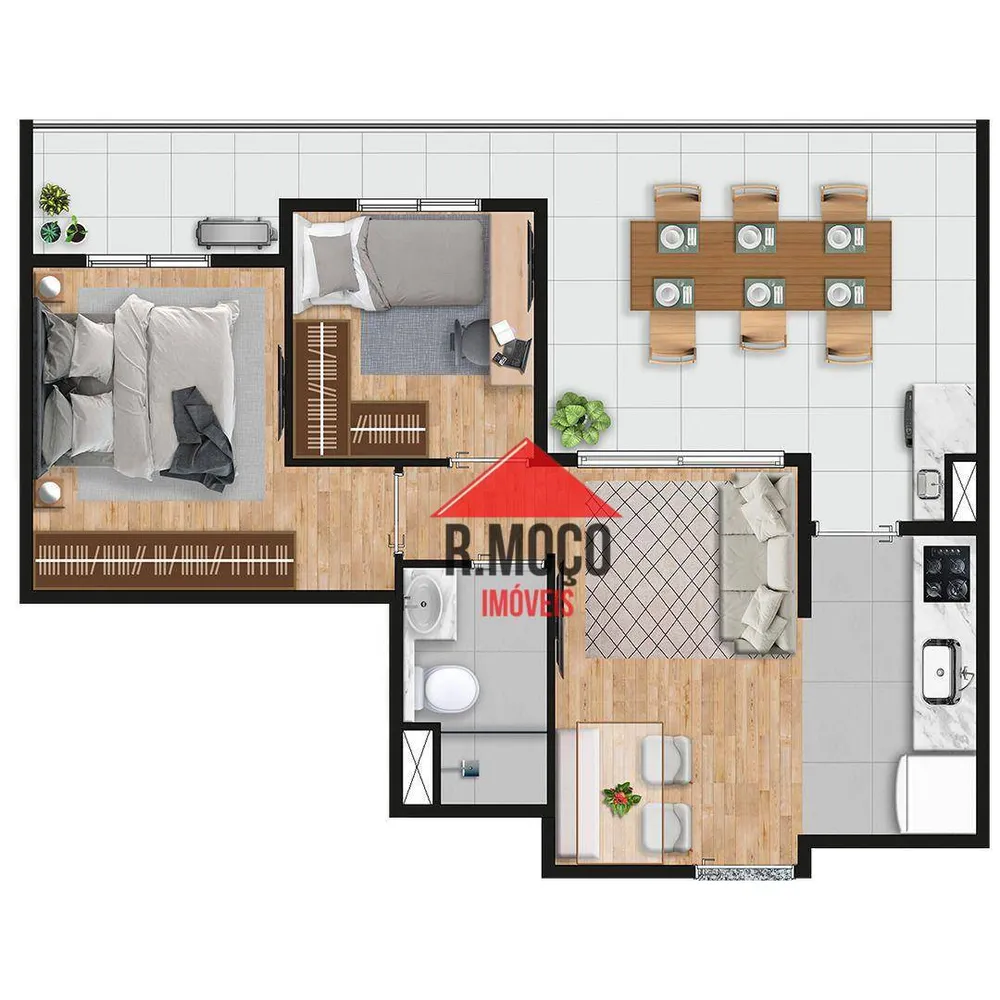 Apartamento, 2 quartos, 45 m² - Foto 11