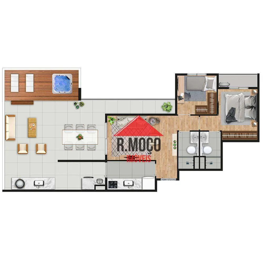 Apartamento, 2 quartos, 45 m² - Foto 14