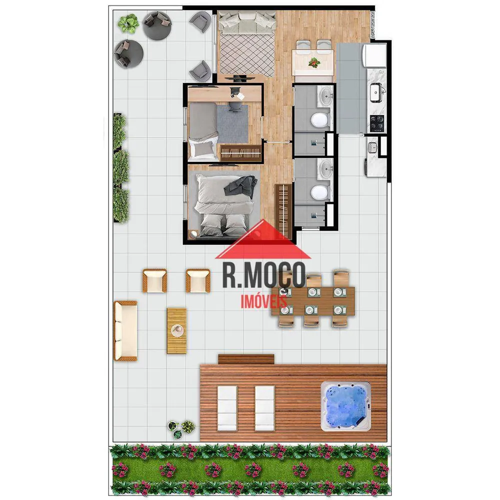 Apartamento, 2 quartos, 45 m² - Foto 16