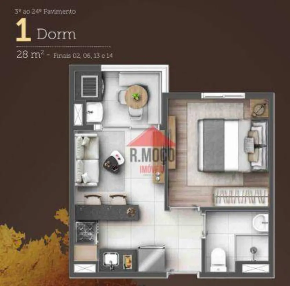 Apartamento, 2 quartos, 45 m² - Foto 13