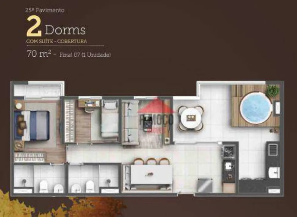 Apartamento, 2 quartos, 45 m² - Foto 15