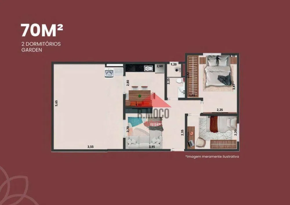 Apartamento, 2 quartos, 38 m² - Foto 15