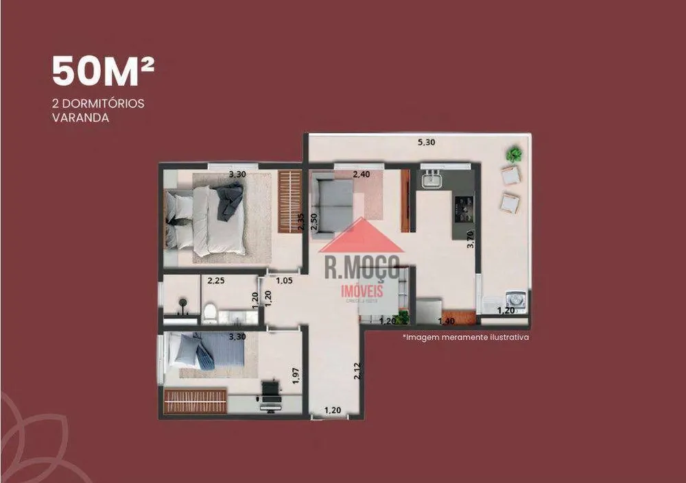 Apartamento, 2 quartos, 38 m² - Foto 12