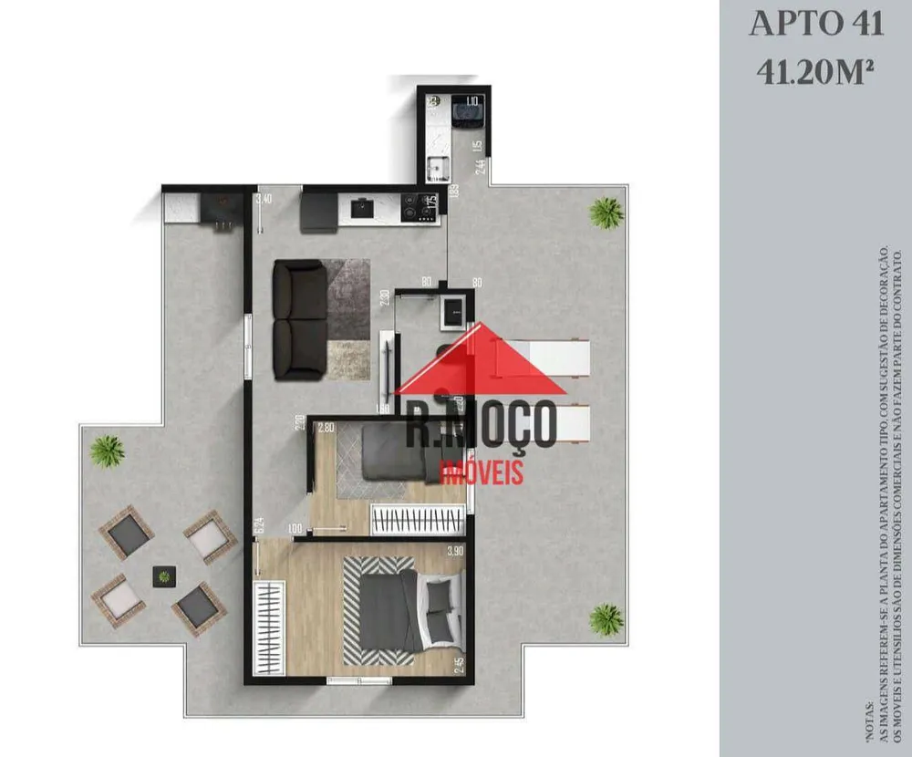 Apartamento, 2 quartos, 48 m² - Foto 8