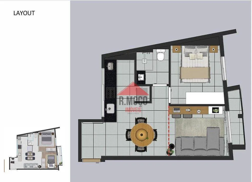 Apartamento, 2 quartos, 35 m² - Foto 7