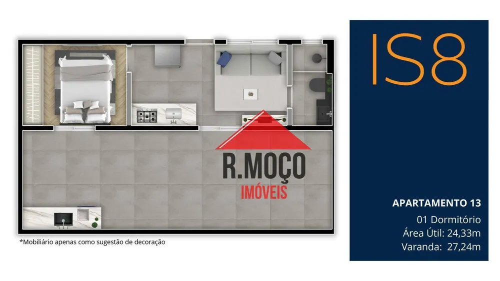 Apartamento, 2 quartos, 37 m² - Foto 15