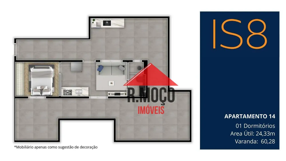 Apartamento, 2 quartos, 37 m² - Foto 16