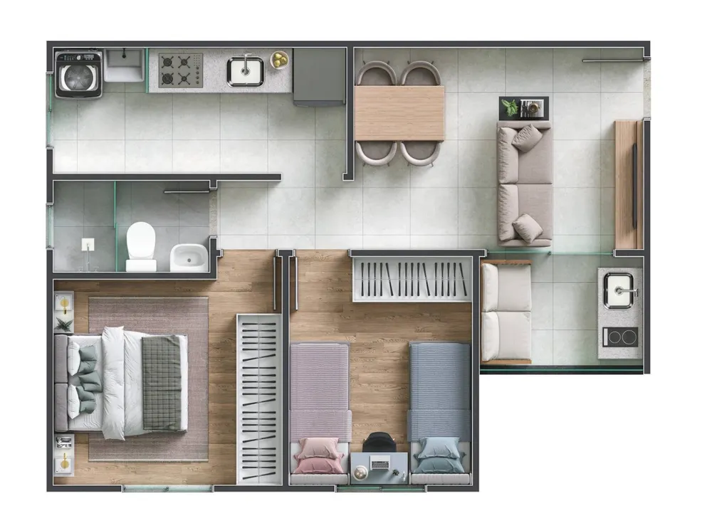 Apartamento, 2 quartos - Foto 7