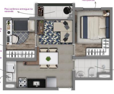 Apartamento à venda com 2 quartos, 39m² - Foto 13