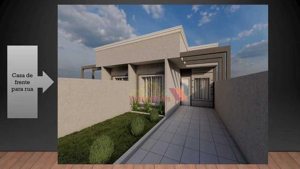 Casa, 3 quartos, 70 m² - Foto 2
