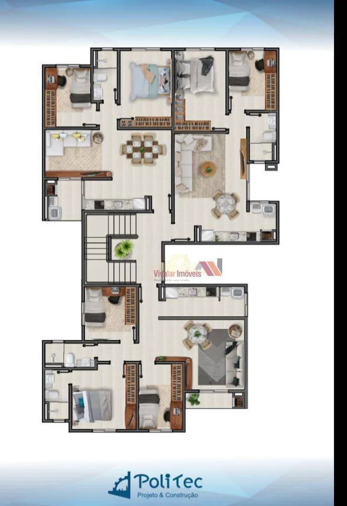 Apartamento, 2 quartos, 50 m² - Foto 4