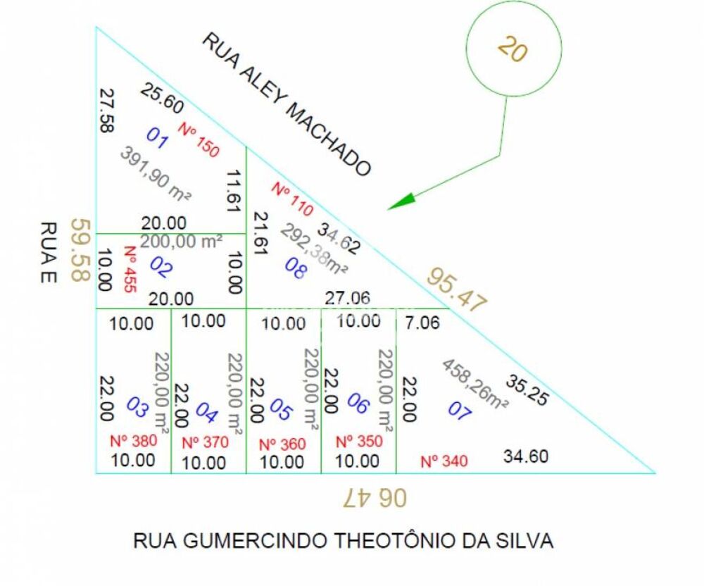 Terreno, 220 m² - Foto 1