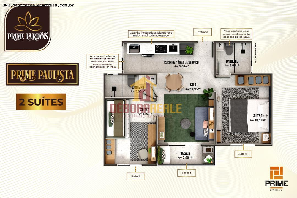 Casa à venda com 2 quartos, 46m² - Foto 9