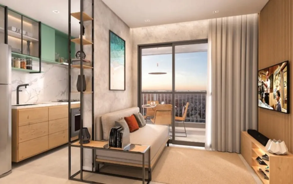 Apartamento, 2 quartos, 52 m² - Foto 2