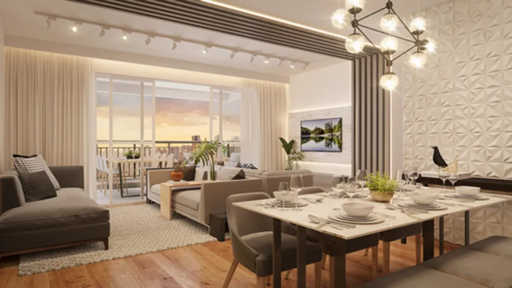 Apartamento, 2 quartos, 56 m² - Foto 3