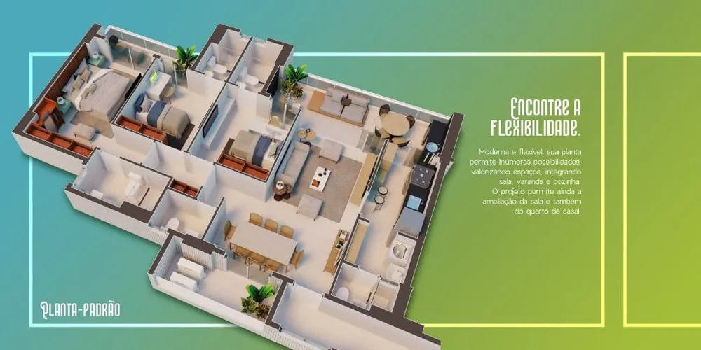 Apartamento, 3 quartos, 117 m² - Foto 3
