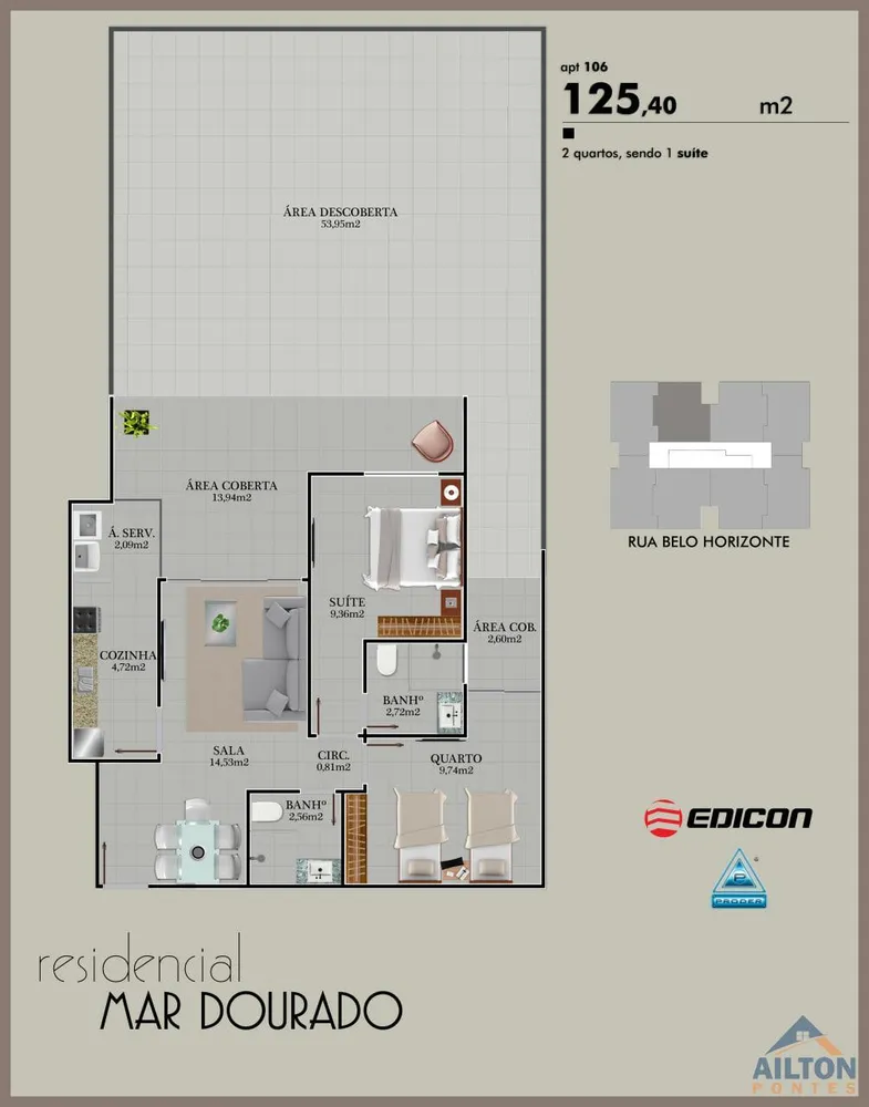 Apartamento, 2 quartos, 66 m² - Foto 14
