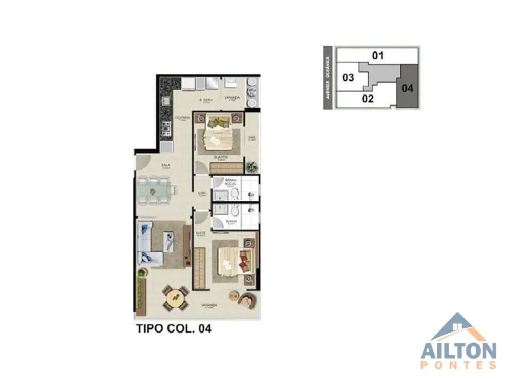 Apartamento, 2 quartos, 107 m² - Foto 15
