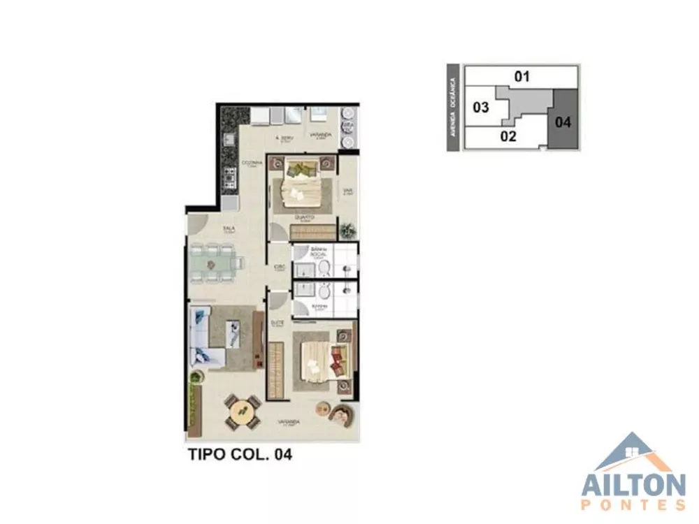 Apartamento, 3 quartos, 107 m² - Foto 12