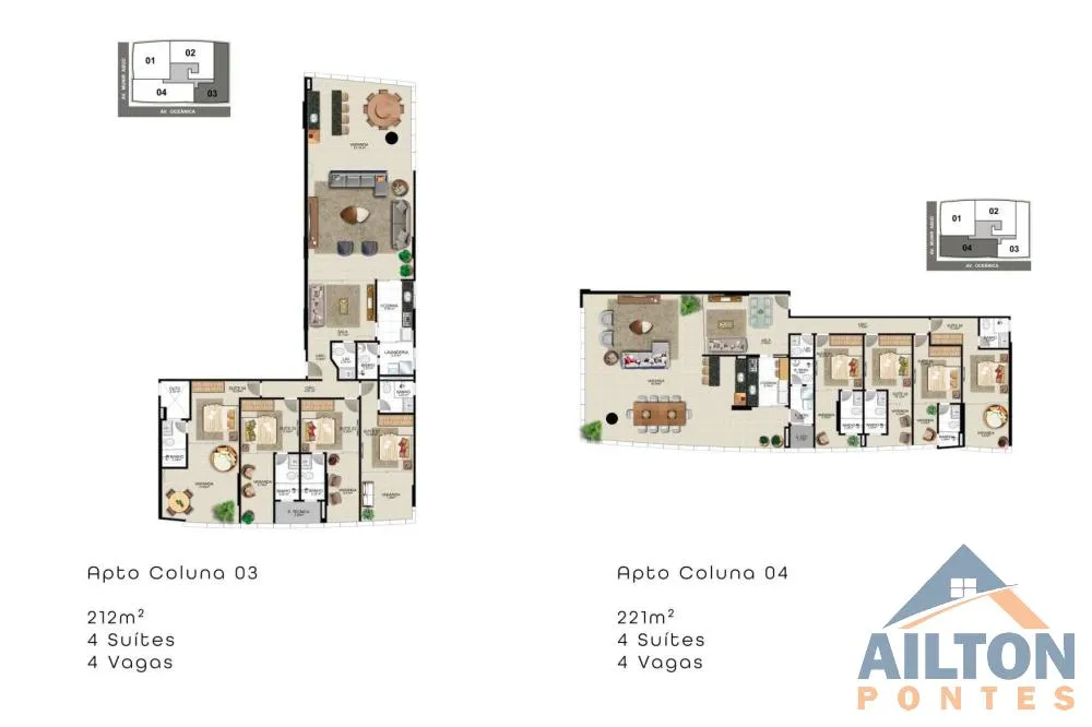 Apartamento, 4 quartos, 213 m² - Foto 10