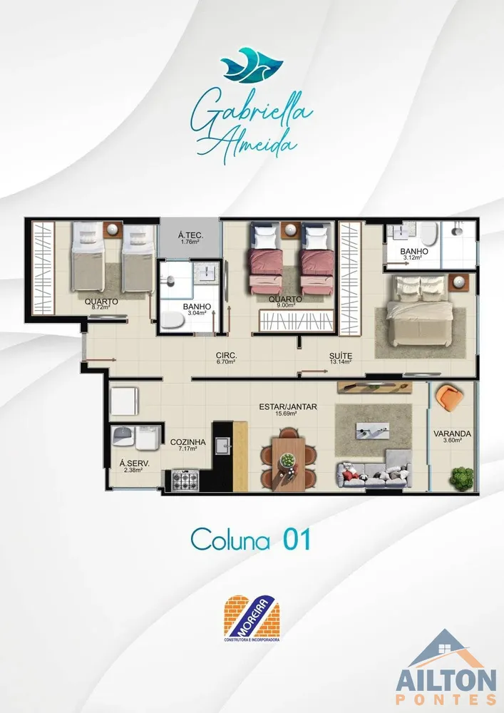 Apartamento, 2 quartos, 90 m² - Foto 5