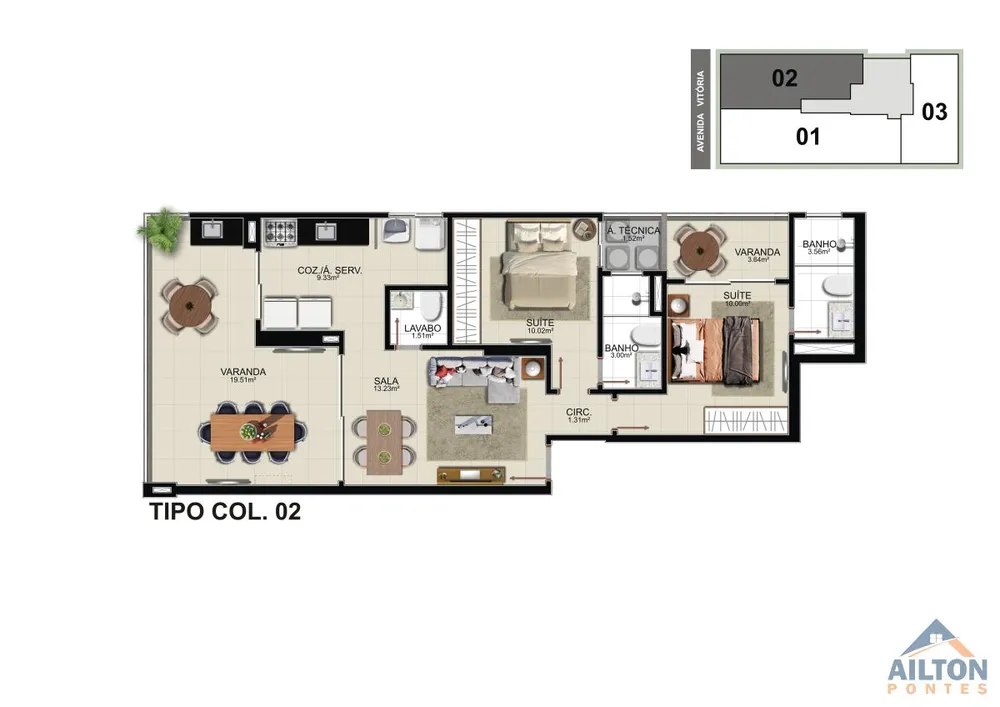 Apartamento, 3 quartos, 105 m² - Foto 15