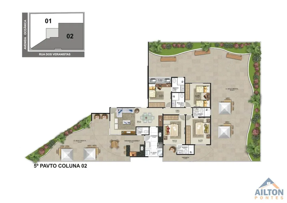 Apartamento, 4 quartos, 136 m² - Foto 7