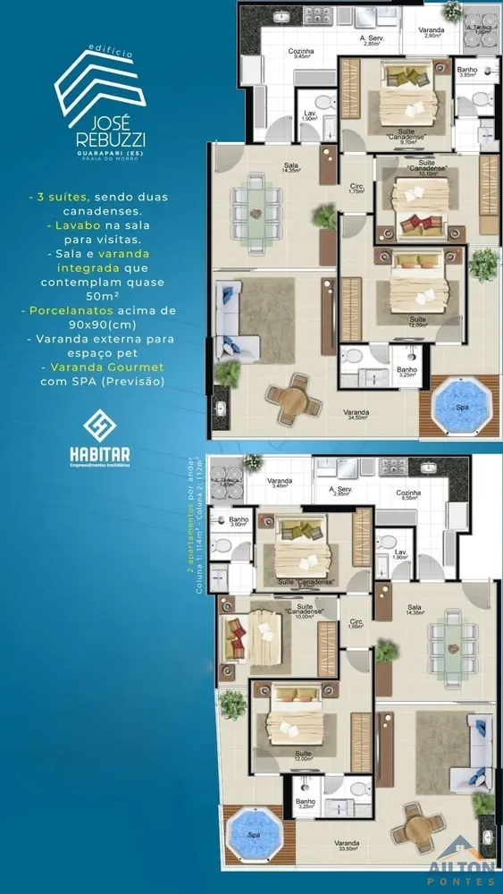 Apartamento, 3 quartos, 115 m² - Foto 6
