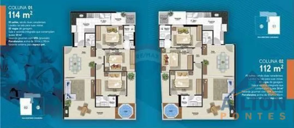 Apartamento, 3 quartos, 115 m² - Foto 1