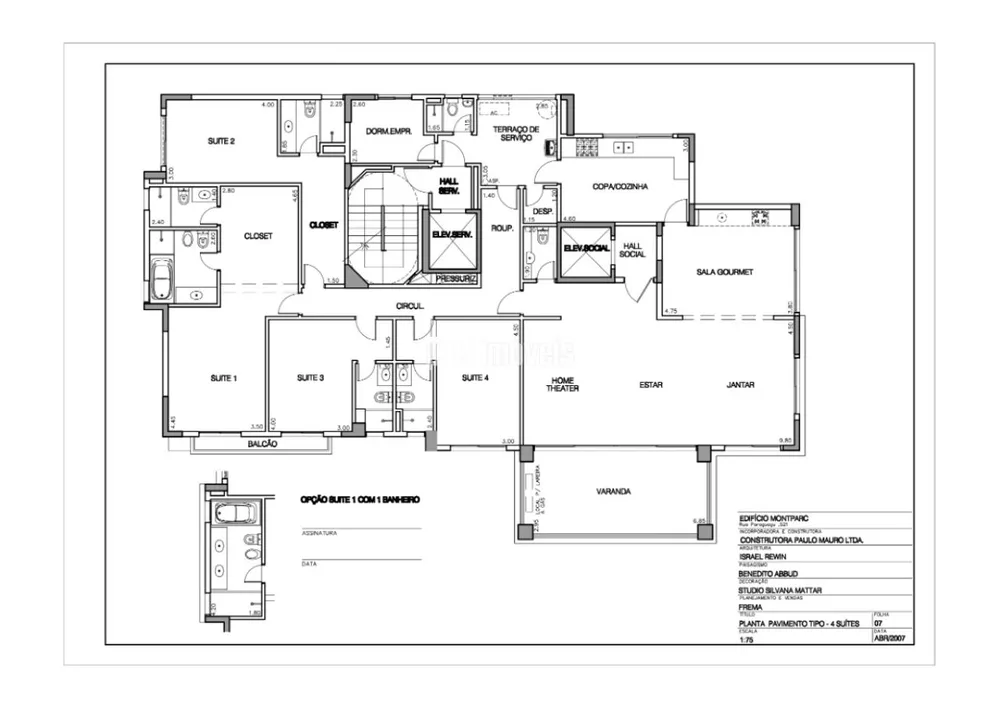 Apartamento, 3 quartos, 267 m² - Foto 2