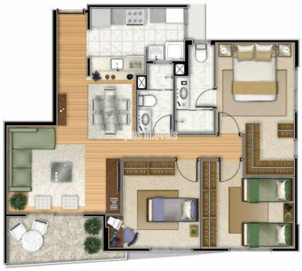 Apartamento, 2 quartos, 84 m² - Foto 10