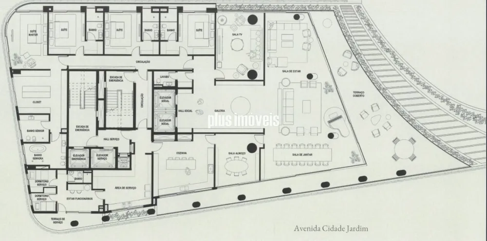 Apartamento, 5 quartos, 605 m² - Foto 1