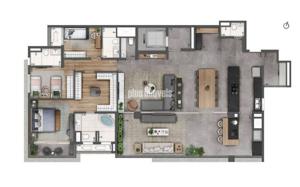 Apartamento, 3 quartos, 175 m² - Foto 15